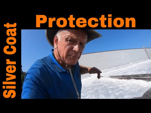 How to Apply Silver Coat Protection on your Rubber Flat Roof - This will save your roof