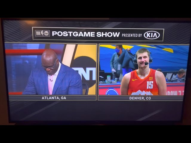 Shaquille O'Neal Speaking Serbian With Nikola Jokic