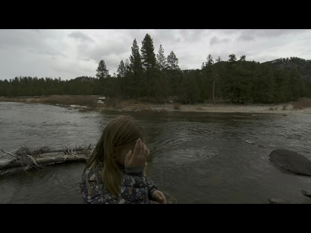 Streamside on the Blackfoot River, MT in 3D VR180