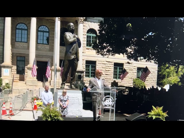 Renowned Sculptor Basil Barrington Watson, creator of John Lewis statue 8.24.2024