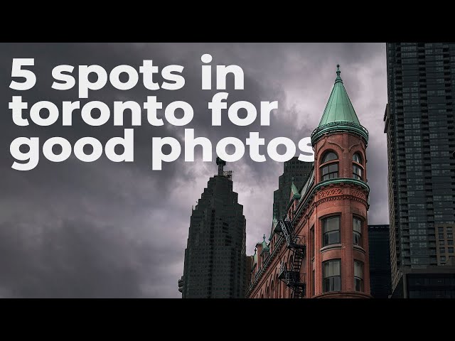 5 UNIQUE Photography spots in TORONTO