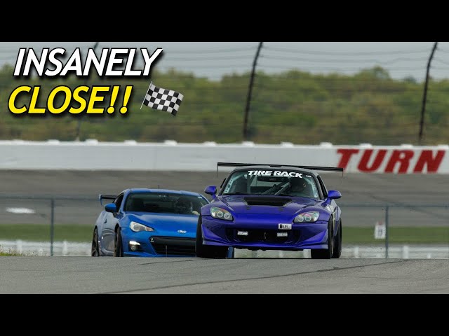 Honda S2000 vs. Subaru BRZ Track Battle! [POV @ Pocono Raceway]