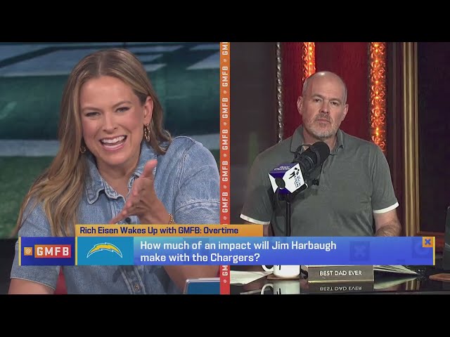 Rich Eisen on how much of an impact Jim Harbaugh will make with the Chargers