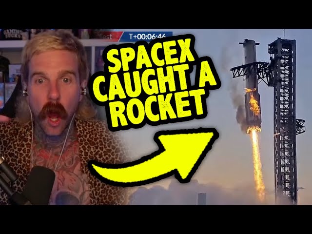 SpaceX CAUGHT a ROCKET!!!