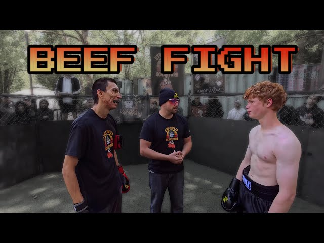 Beef Fight that HAD to be settled immediately.