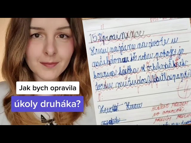 Učitelka seškrtala úkoly druháčkovi - jak bych je opravila já?