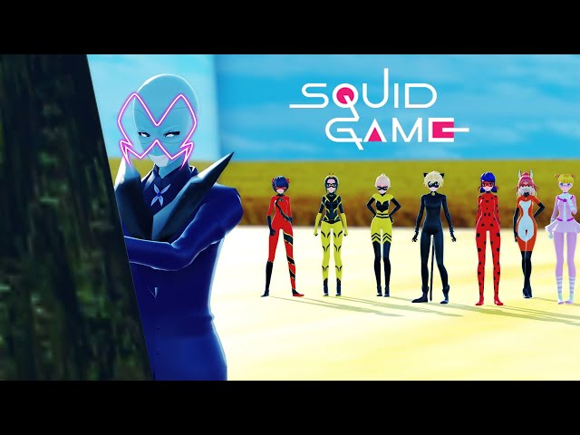 【MMD Miraculous】Squid Game - Red Light Green Light【60fps】