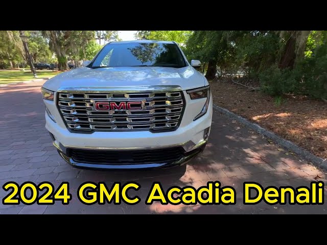 2024 GMC Acadia Denali First Look