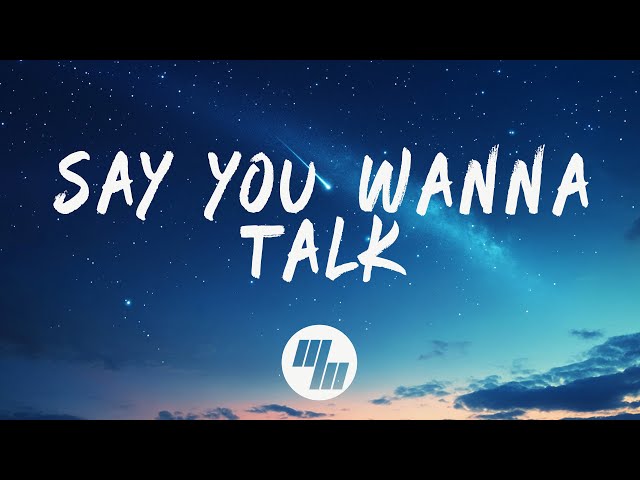 Taska Black - Say You Wanna Talk (Lyrics)