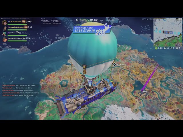 Really Nice Landing Spot Fortnite in Chapter 4 Map, And Fortnite Gameplay