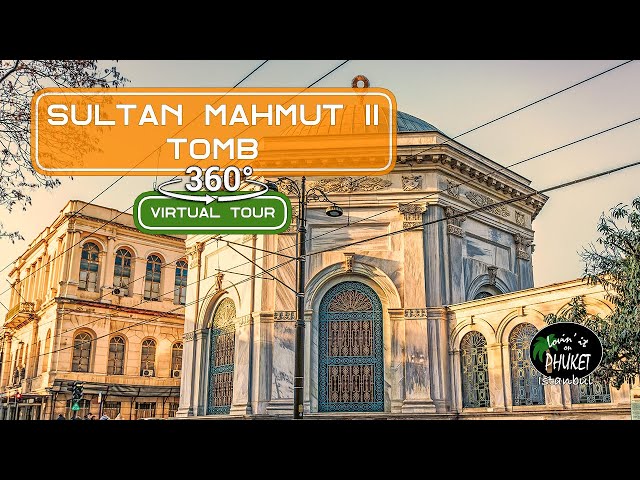 The Tomb of Sultan Mahmut II, 360 VR,  Istanbul, Turkey, February 2021 #360video #tomb