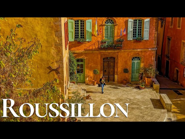 Roussillon | Most Beautiful Town to Visit in France 🇫🇷  | Gordes