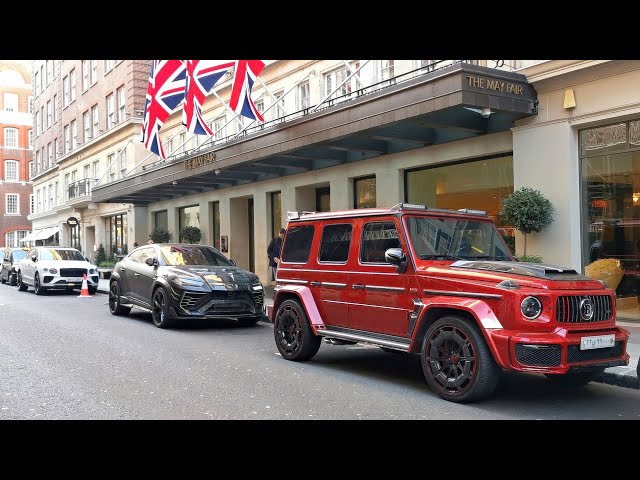 LUXURY SUV IN LONDON 2024 COMPILATION 🔥 FERRARI, ROLLS ROYCE, LAMBORGHINI, MANSORY, BENTLEY, URBAN..