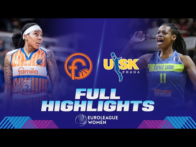 Beretta Famila Schio v ZVVZ USK | Quarter-Finals | Full Game Highlights | EuroLeague Women 2023-24