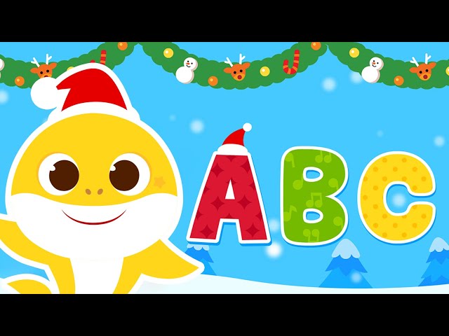 Christmas ABC Songs and Stories | Learn Alphabet | 15-Minute Learning with Baby Shark