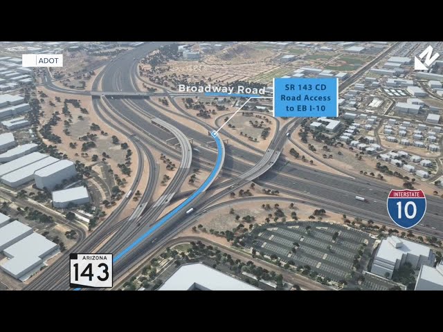 What to know about the eastbound CD road along I-10 Broadway Curve area