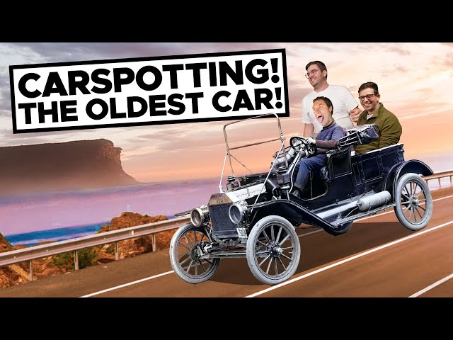 Carspotting! One Hour to Find the Oldest Car! Doug DeMuro vs Friends!