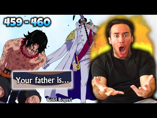 YOUR FATHER IS.. GOL D. ROGER! (One Piece Reaction)