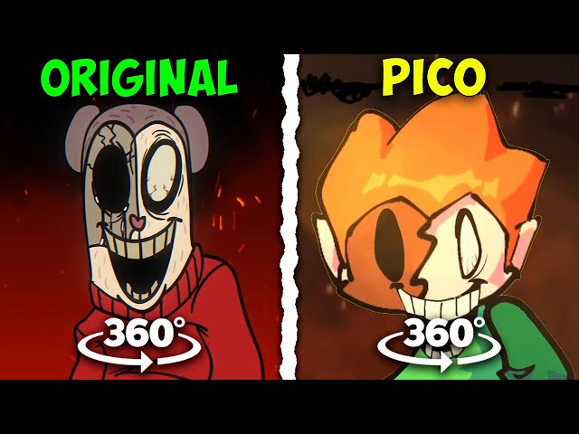 360º VR Fnf Twiddlefinger Original vs Pico