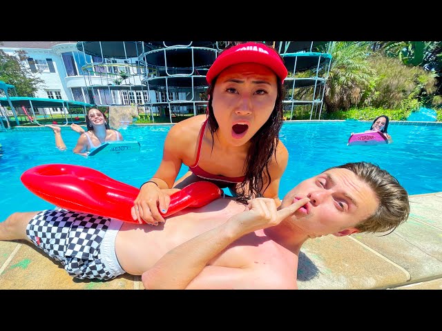 We TURNED into LIFEGUARDS for A DAY!!