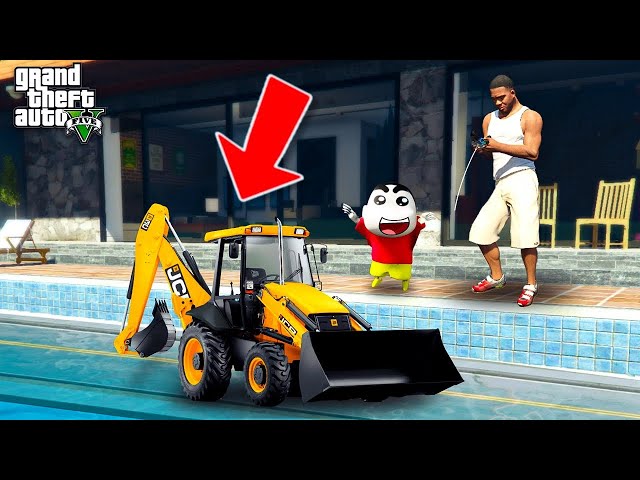 Franklin & Shinchan Buy RC JCB In GTA 5