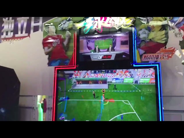 EPARK Soccer machine，Kids coin pusher football， Arcade game machine