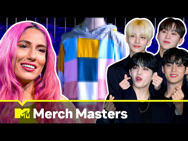 Who Designs The Hottest Merch For SEVENTEEN? | MTV's Merch Masters