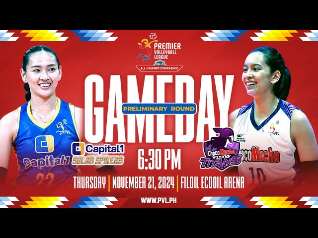 CAPITAL1 vs. CHOCO MUCHO - Full Match | Preliminaries | 2024-25 PVL All-Filipino Conference