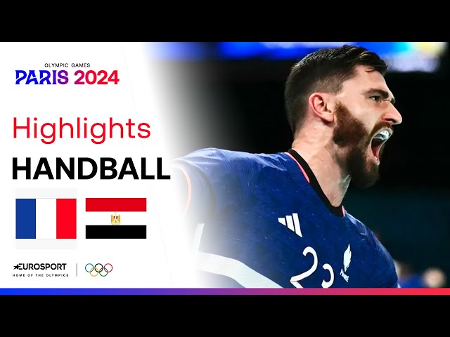 JO PARIS 2024 - Les Bleus du handball arrachent le nul contre l'Égypte à la toute dernière seconde