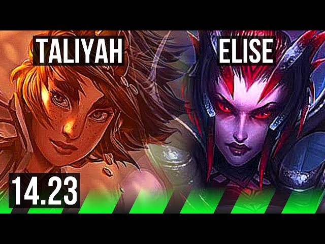 TALIYAH vs ELISE (JGL) | KR Master | 14.23