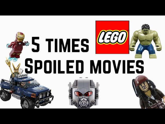 5 times LEGO spoiled movies!