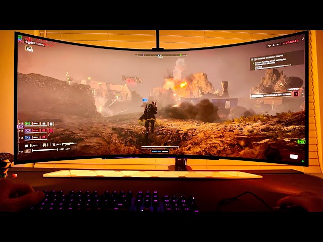 HELLDIVERS 2 in Immersive 21:9: AMAZING OLED Gameplay on a LG45GR95QE | RTX 4090 Part 1/4