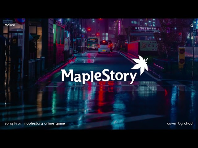 [ASMR BGM] 🌌🚥메이플스토리 어둠의 추격자 카인 - 악의 Malice 🚥🌌(Maplestory Kain Malice bgm)