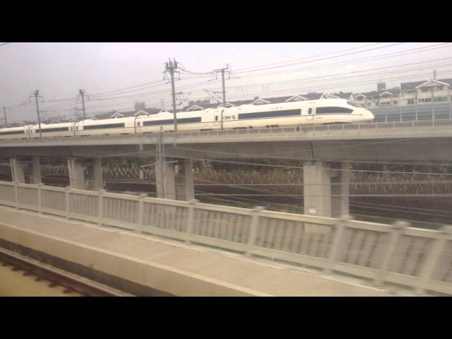 China High Speed Rail: 186 mph Shanghai - Nanjing - Hefei