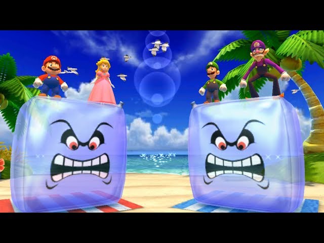 Mario Party: The Top 100 Minigames - Mario Vs Peach Vs Luigi Vs Waluigi(Advanced Difficulty)