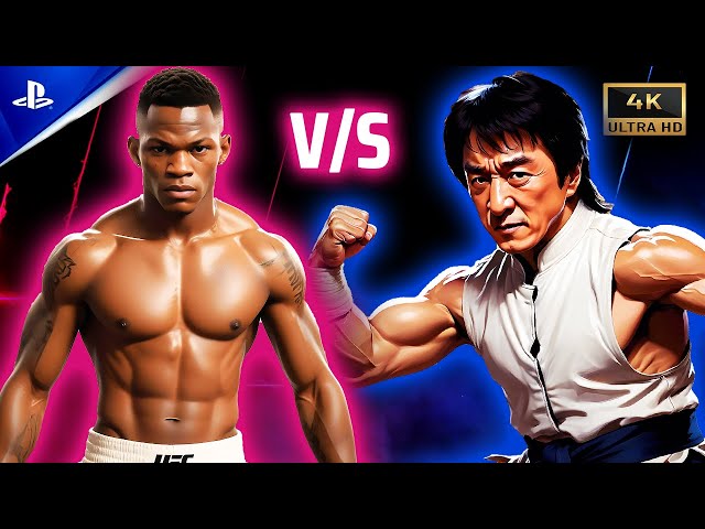 Israel Adesanya Takes On Jackie Chan In EPIC UFC 5 Showdown!