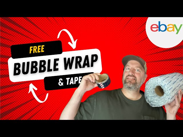 How to get FREE Bubble Wrap & Packaging Tape‼️