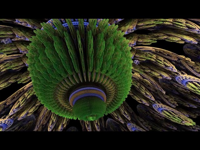 Mandelbulb 3D Fractal Zoom in 360° | BT1Pine | Short