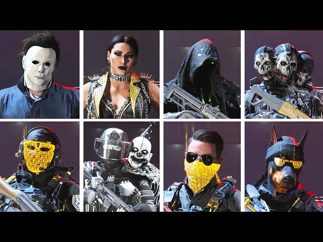 All Blackcell Skins & Outfits in Call of Duty: Modern Warfare 3 (Season 1-6)