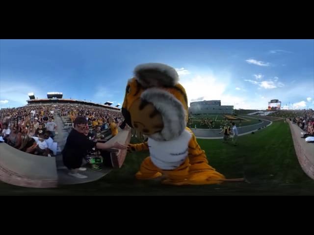 Mizzou Football -- the Spring Game in VR