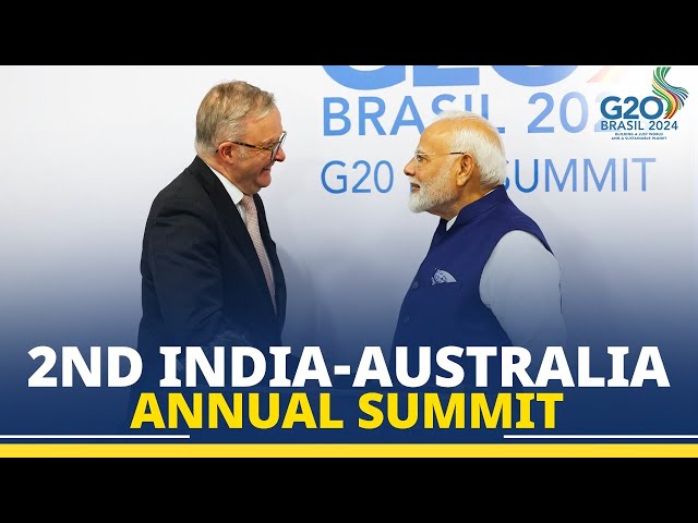 LIVE: PM Modi, PM Albanese hold 2nd India-Australia Annual Summit in Rio de Janeiro, Brazil