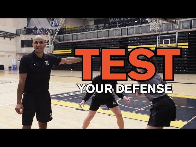 Basketball Defense Drill | Keeping Offensive Players Moving to the Left