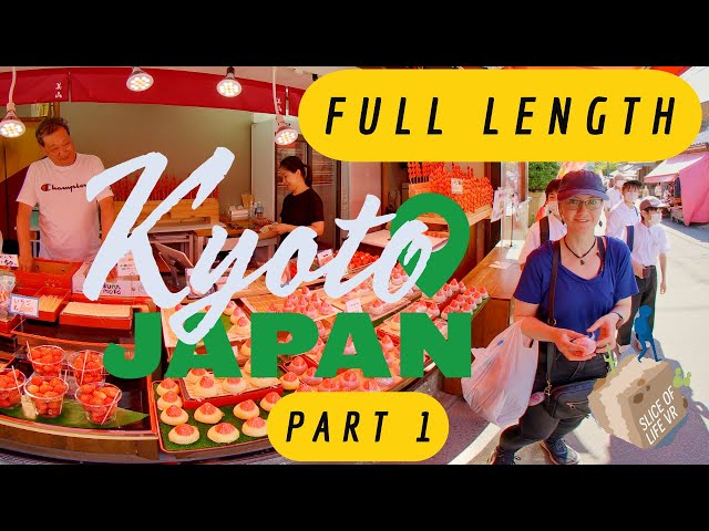 (1/2) 8k 3D Kyoto, Japan - Immersive Spatial VR180 Experience: Gion District, Arashiyama Bamboo