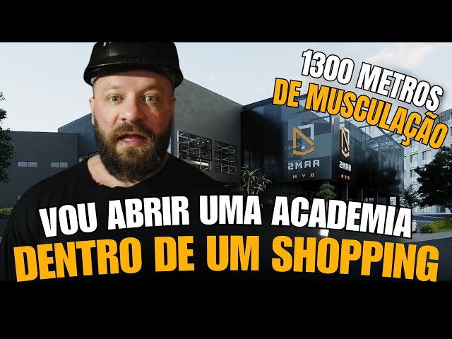 ÚNICA ACADEMIA NO SUBSOLO DO SHOPPING *ARMS GYM*