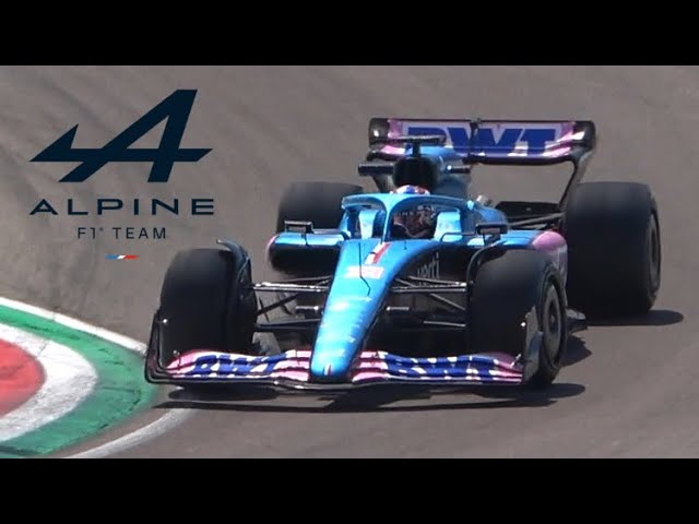 Esteban Ocon tests Alpine F1 with NEW Pirelli Tyres for 2023 Season!