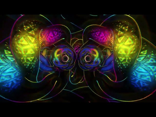 3DVR 180 DMT Visuals experiment v6 [Epilepsy WARNING]