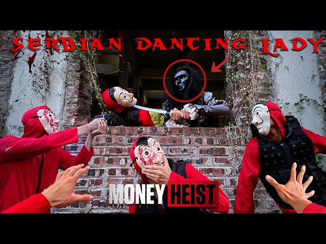 MONEY HEIST vs SERBIAN DANCING LADY 5.0 (Epic Parkour POV Chase by Highnoy)