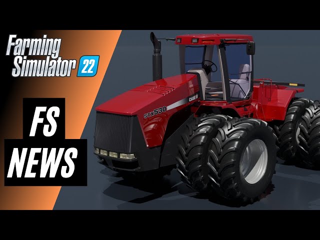 BIG Case IH Stx Steiger Series PLUS American Flatbeds | FS News