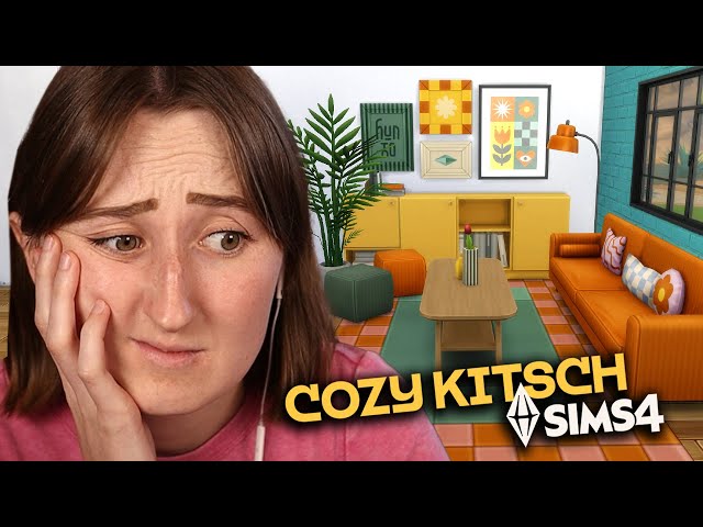 I tried building with ONLY The Sims 4: Cozy Kitsch Kit