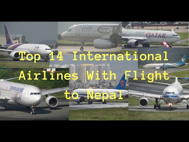 Top 14 International Airlines with Flight to Nepal